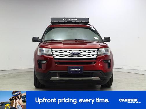 Red 2019 Ford Explorer XLT