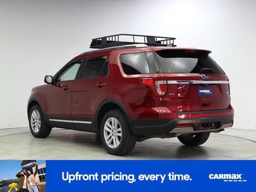 Red 2019 Ford Explorer XLT