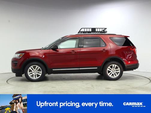 Red 2019 Ford Explorer XLT