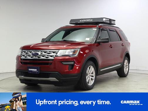 Red 2019 Ford Explorer XLT