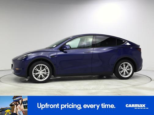 Blue 2021 Tesla Model Y Long Range
