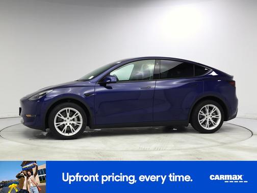 Blue 2021 Tesla Model Y Long Range