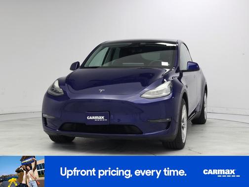 Blue 2021 Tesla Model Y Long Range