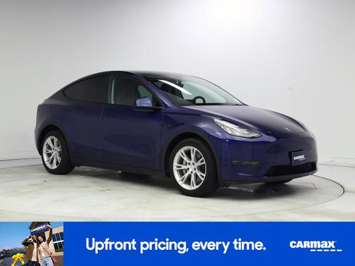 Blue 2021 Tesla Model Y Long Range