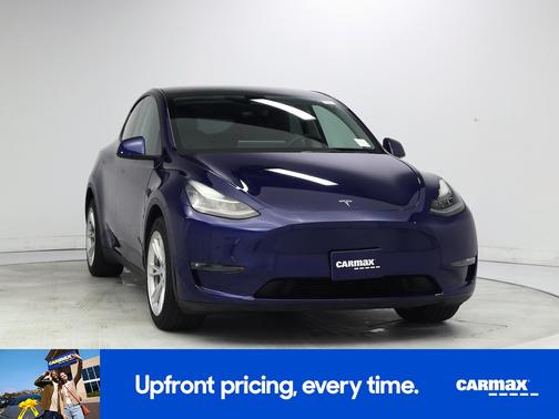 Blue 2021 Tesla Model Y Long Range