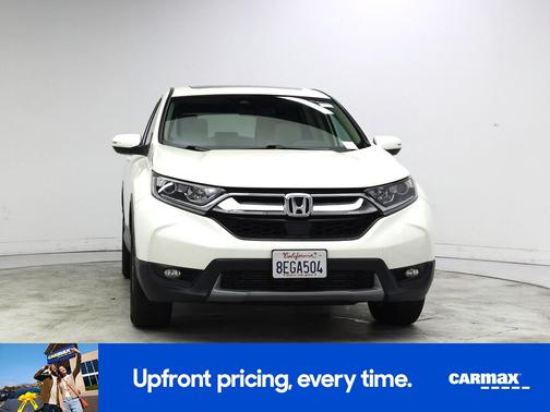 White 2018 Honda CR-V EX-L