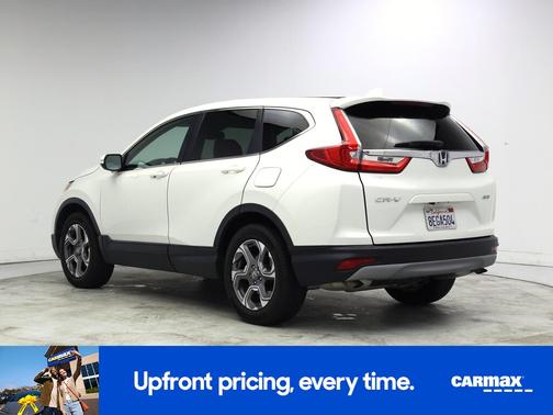 White 2018 Honda CR-V EX-L