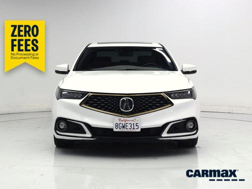 White 2019 Acura TLX A-Spec