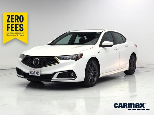White 2019 Acura TLX A-Spec