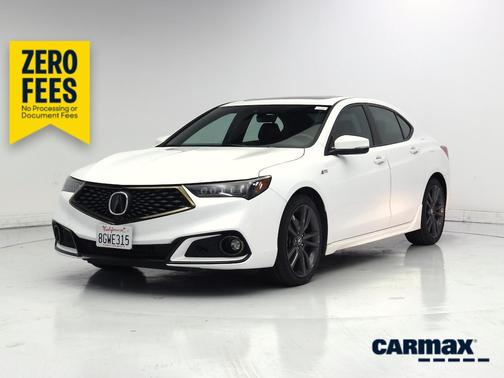 White 2019 Acura TLX A-Spec