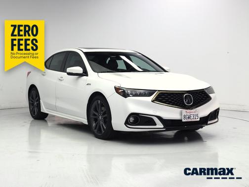 White 2019 Acura TLX A-Spec