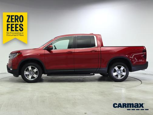 Red 2025 Honda Ridgeline RTL