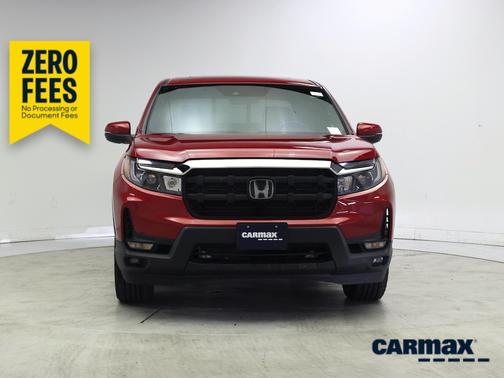 Red 2025 Honda Ridgeline RTL