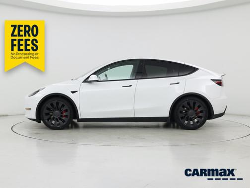 White 2022 Tesla Model Y Performance