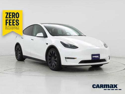 White 2022 Tesla Model Y Performance