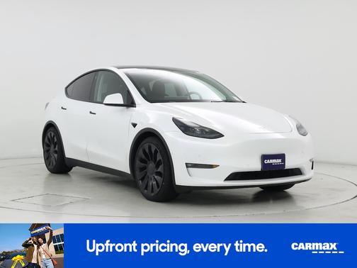 White 2022 Tesla Model Y Performance