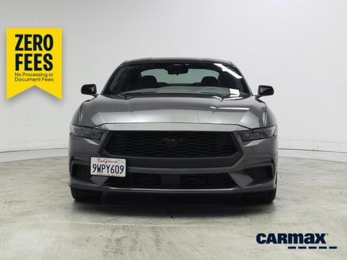 Gray 2024 Ford Mustang Ecoboost