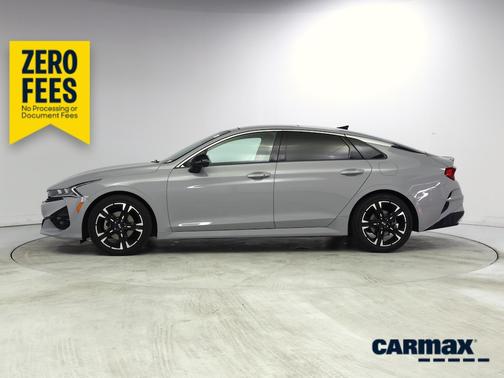 Gray 2021 Kia K5 GT-Line