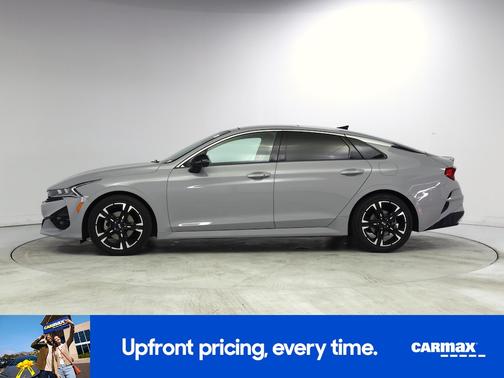 Gray 2021 Kia K5 GT-Line