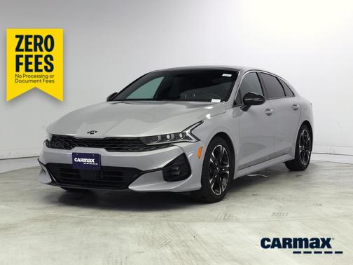 Gray 2021 Kia K5 GT-Line