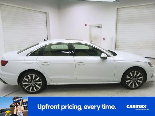 White 2021 Audi A4 Premium Plus