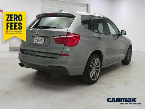 Gray 2015 BMW X3 XDrive35i