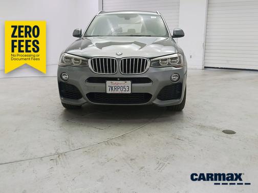 Gray 2015 BMW X3 XDrive35i