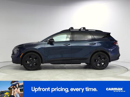 Blue 2025 Kia Sportage Plug-In Hybrid X-Line Prestige