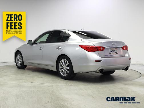 Silver 2017 INFINITI Q50 Premium