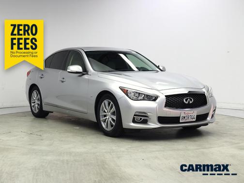 Silver 2017 INFINITI Q50 Premium