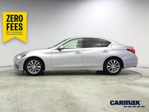 Silver 2017 INFINITI Q50 Premium