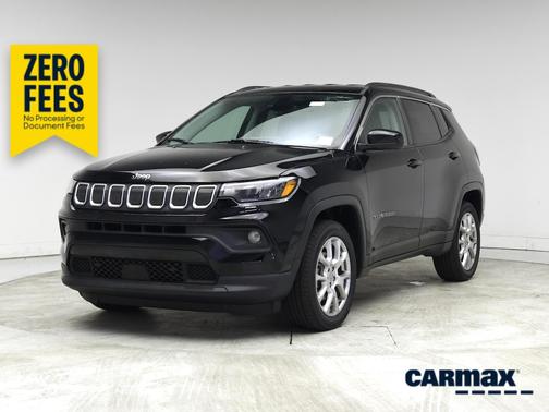 Black 2022 Jeep Compass Latitude Lux