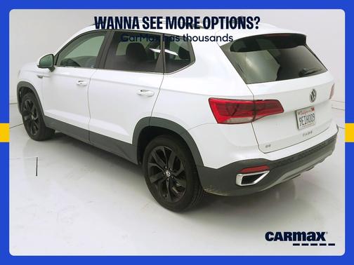 White 2023 Volkswagen Taos SE