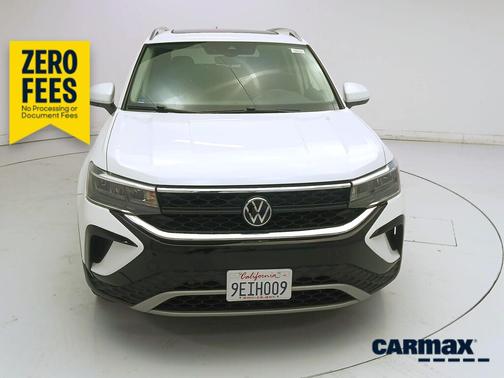 White 2023 Volkswagen Taos SE