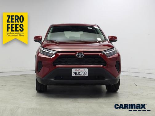 Burgundy 2025 Toyota RAV4 LE
