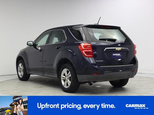 Blue 2017 Chevrolet Equinox LS