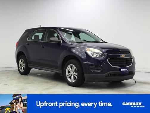 Blue 2017 Chevrolet Equinox LS