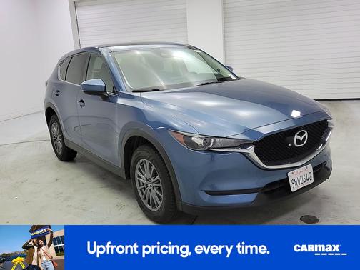 Blue 2017 Mazda CX-5 Touring