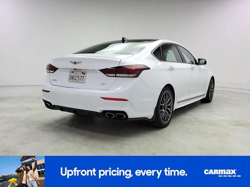 White 2018 Genesis G80 Sport