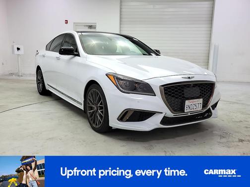 White 2018 Genesis G80 Sport