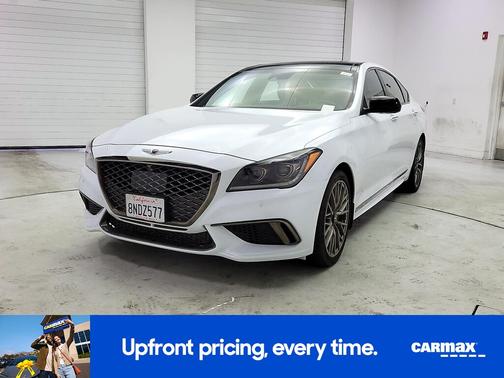 White 2018 Genesis G80 Sport