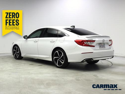 White 2022 Honda Accord Sport