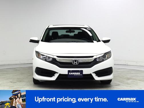 White 2016 Honda Civic EX