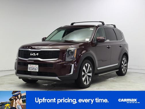 Burgundy 2022 Kia Telluride S