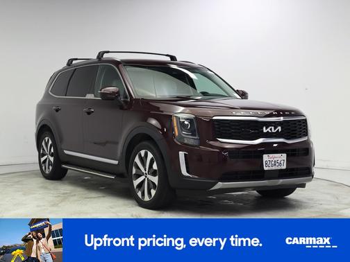 Burgundy 2022 Kia Telluride S