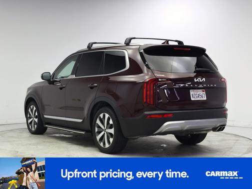 Burgundy 2022 Kia Telluride S