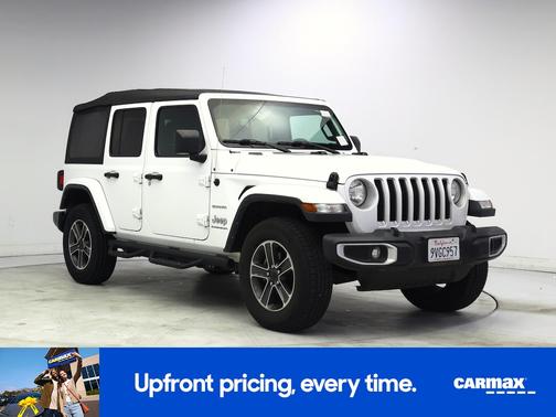 White 2023 Jeep Wrangler Unlimited Sahara