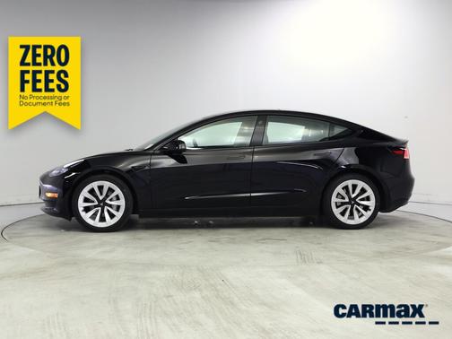 Black 2023 Tesla Model 3