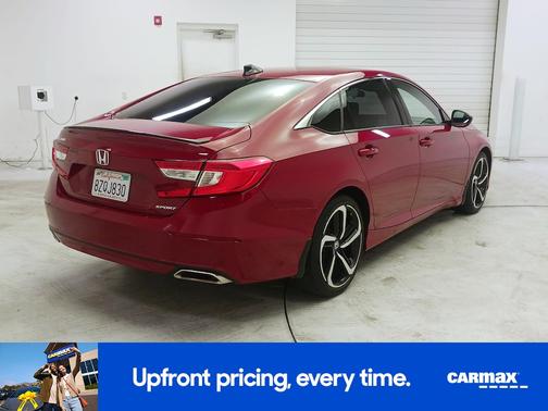 Red 2022 Honda Accord Sport