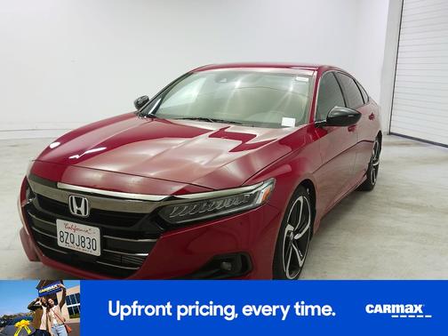 Red 2022 Honda Accord Sport